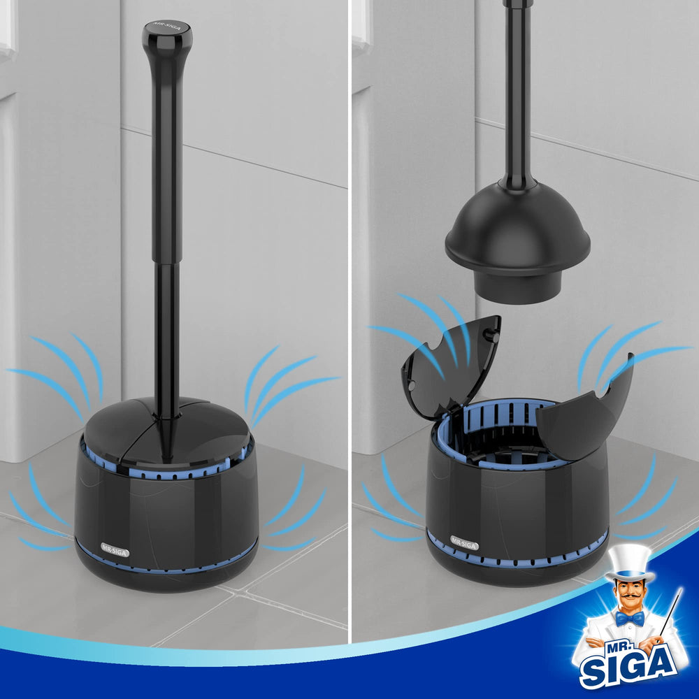MR.SIGA comparaison taille illustrant l'échelle et le rangement peu encombrant