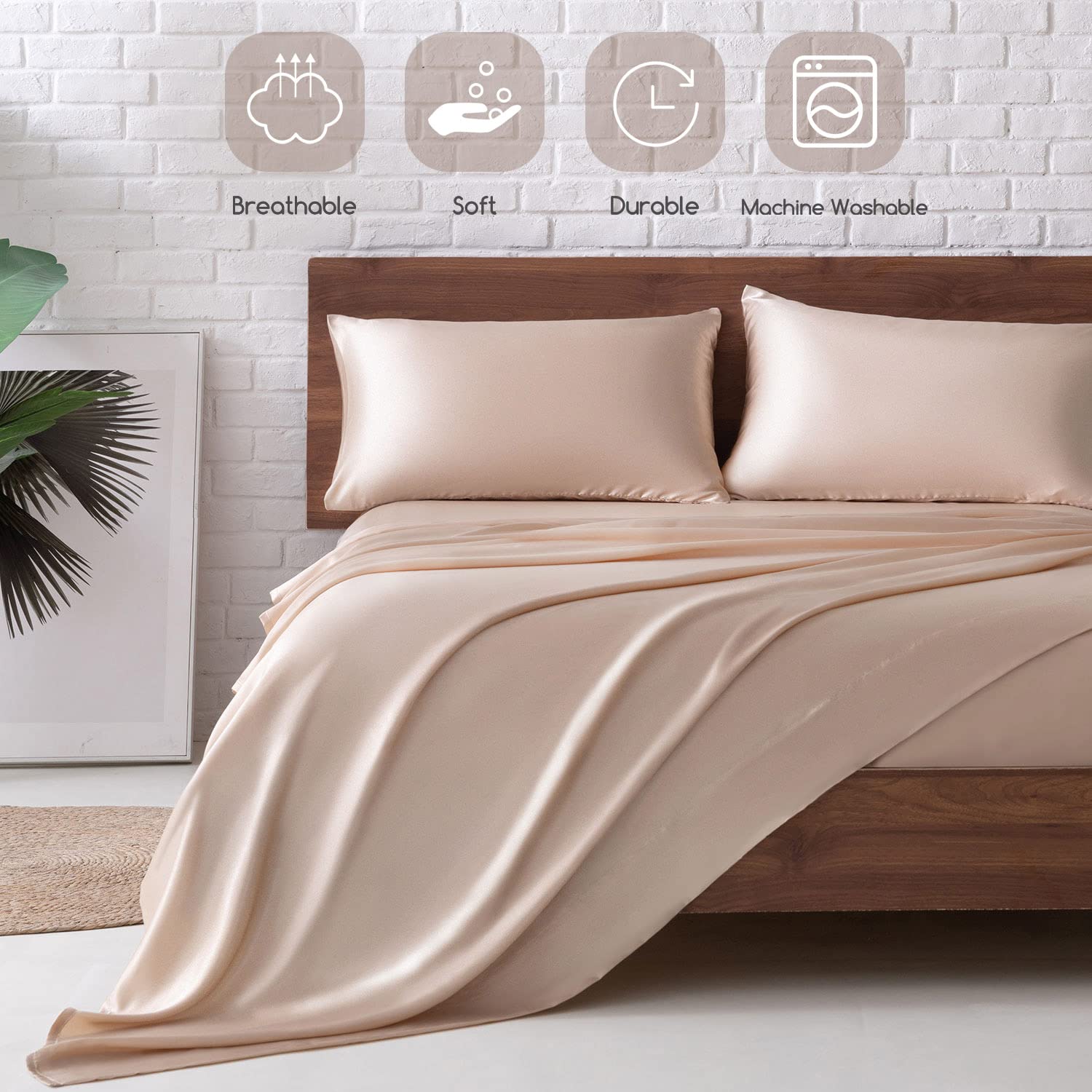 MR&HM détail bonnet profond 15 pouces adapté aux matelas épais