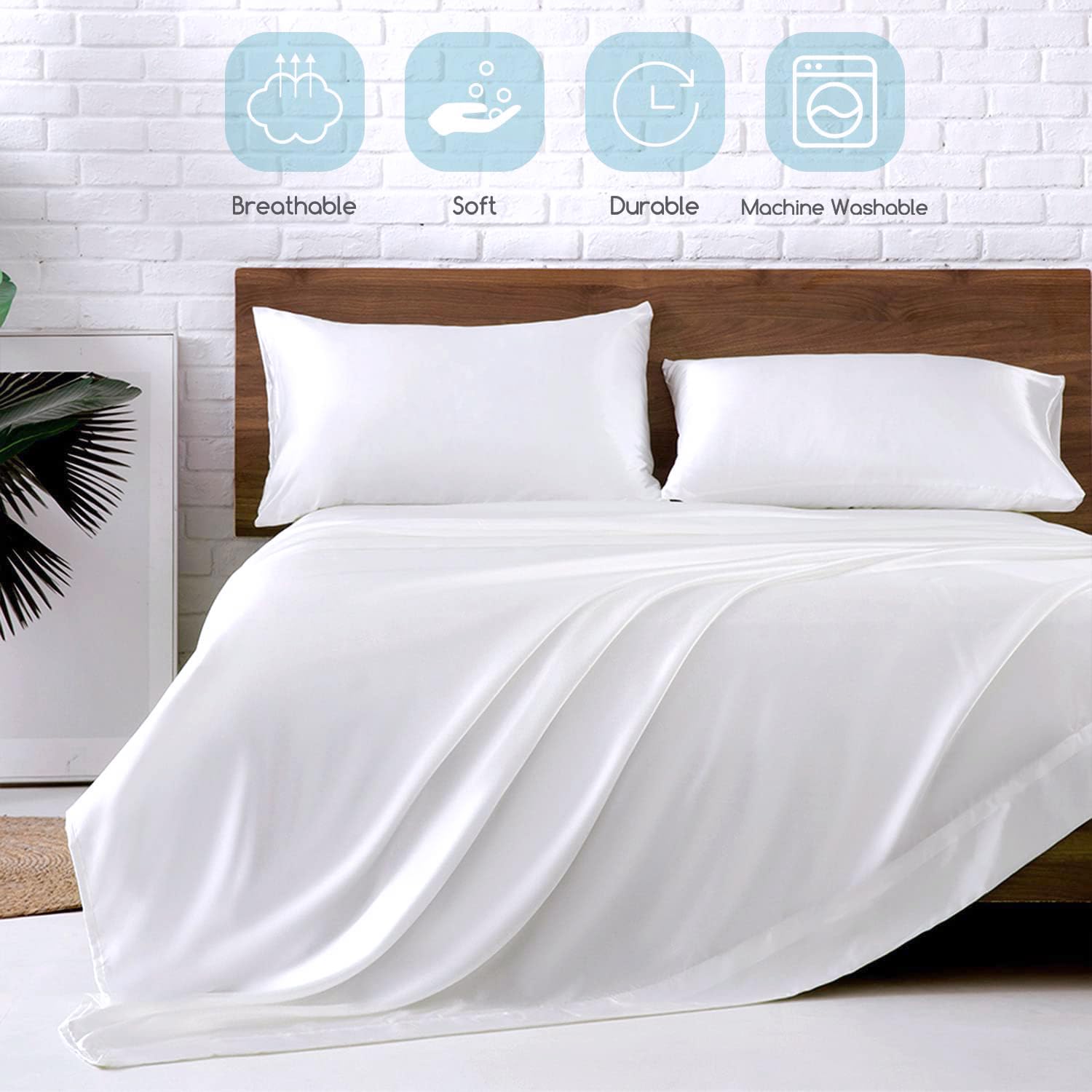 MR&HM ensemble blanc en situation chambre apportant style et confort