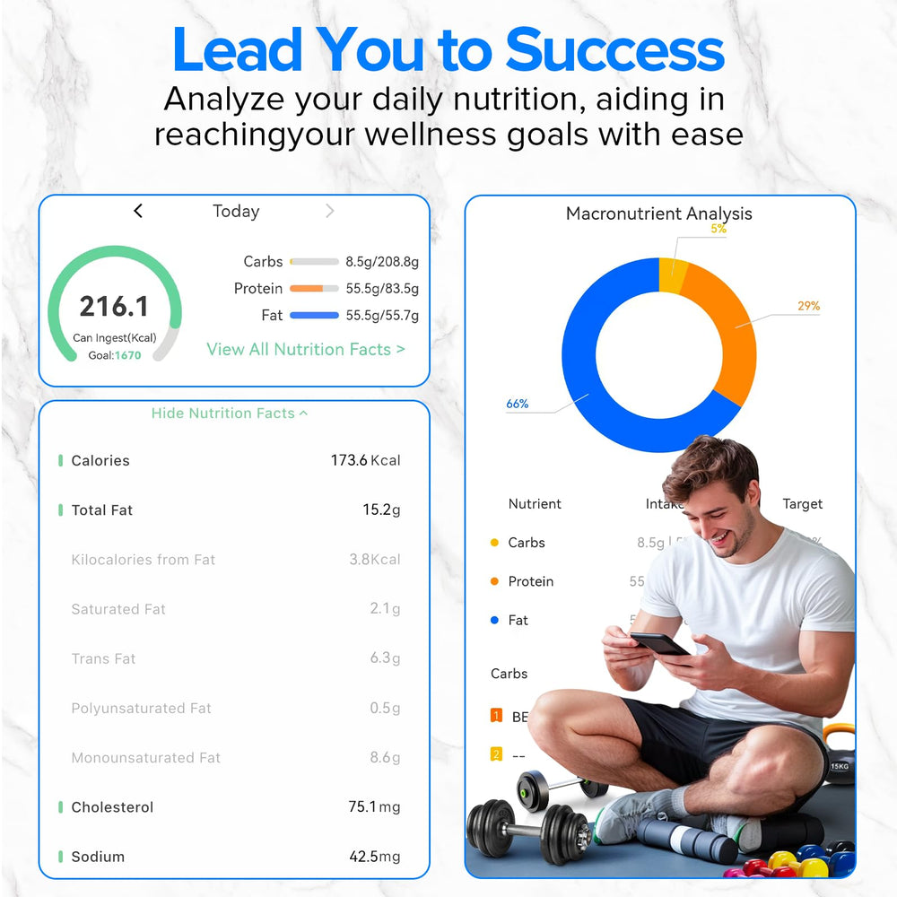 MrOwner image d'étiquette scannée par HealthyBites pour saisie rapide