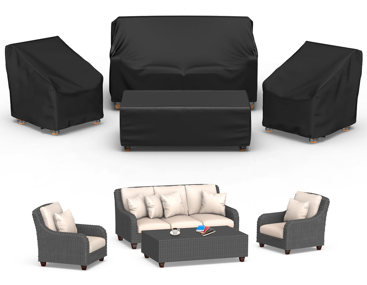 Mrrihand housse loveseat montrant protection et finition résistante