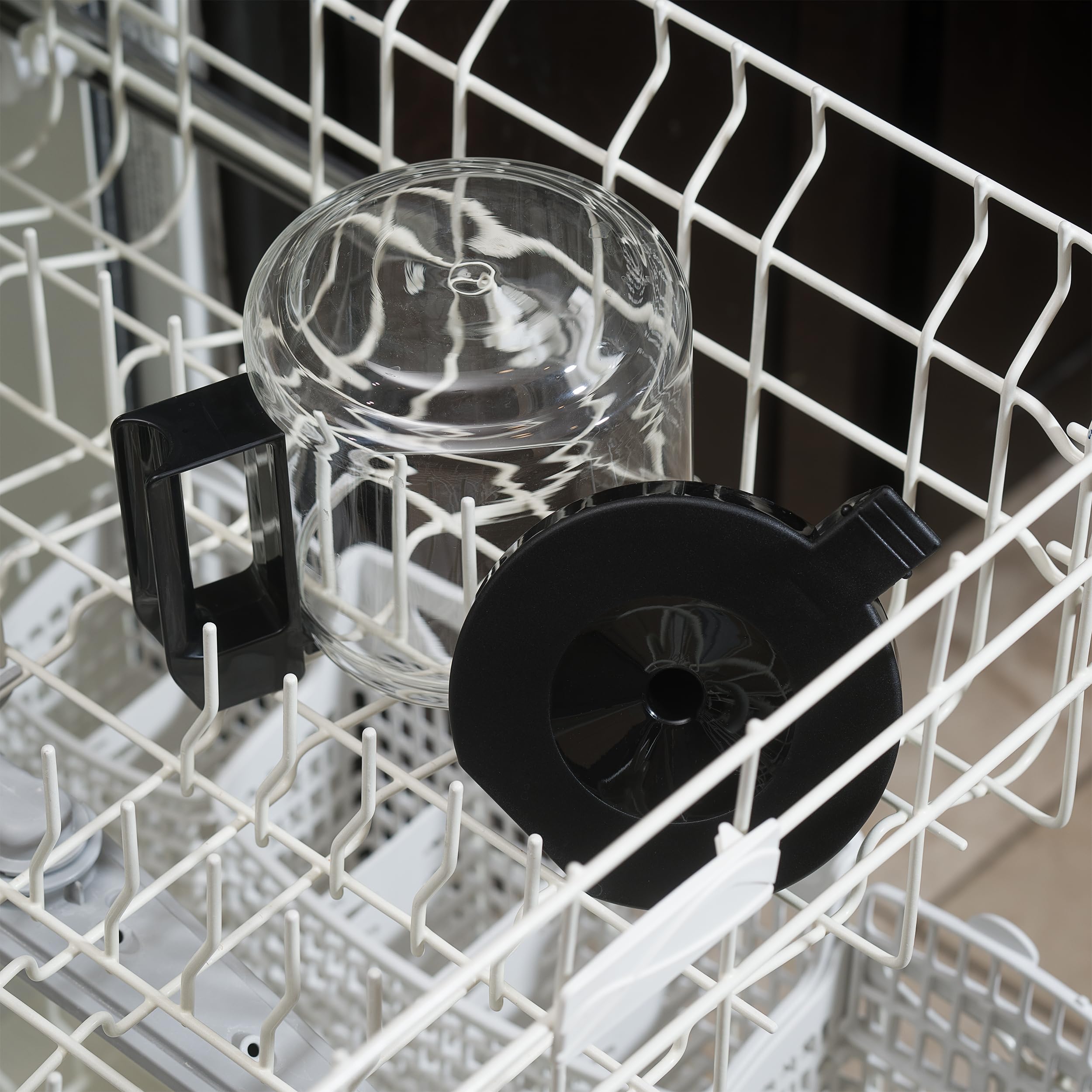 MRX Solutions emballage de la carafe avec étiquette produit lisible