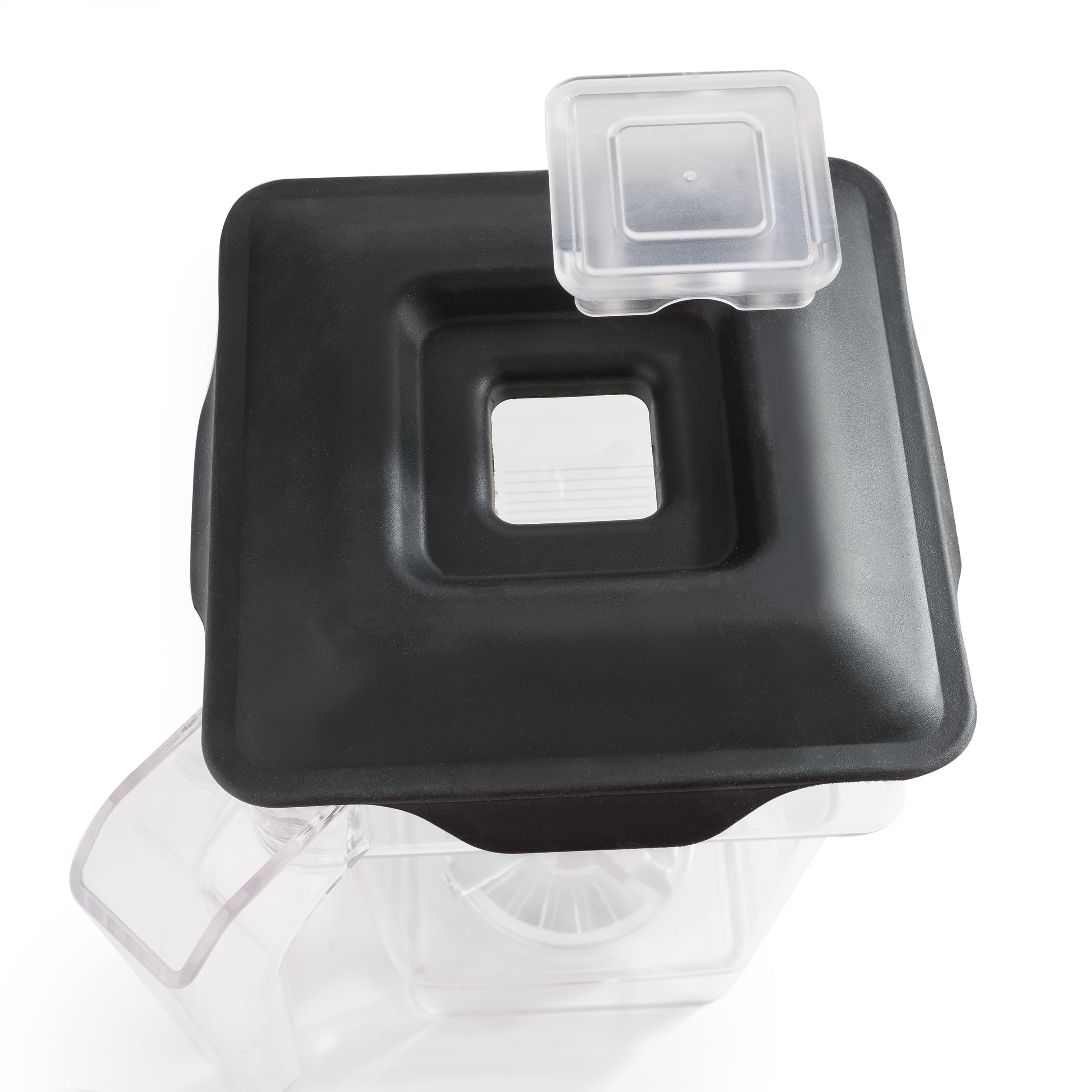 MRX Solutions couvercle easy-pour facilitant le versement sans éclaboussures