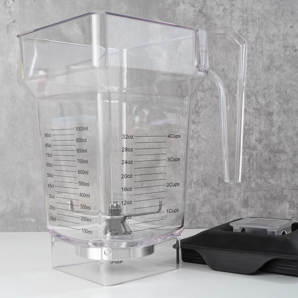 MRX Solutions comparaison d'échelle montrant la capacité 75 oz et proportions