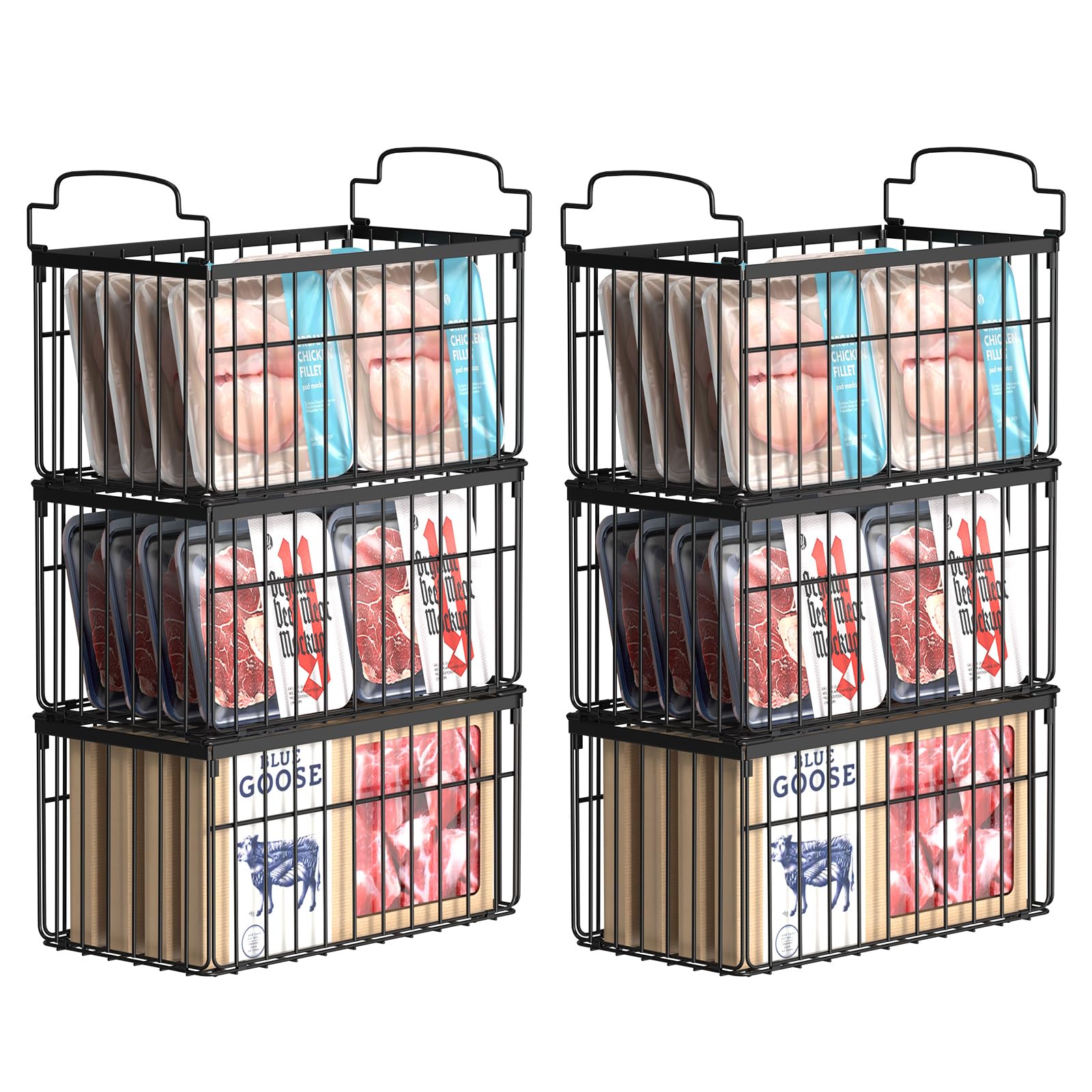 MSERCUOR face avant du bac montrant rangement propre et gain de place