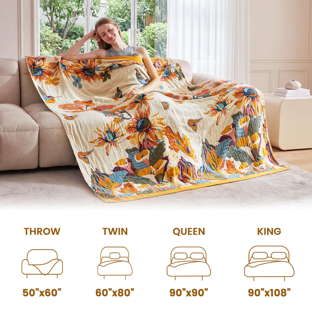 MSGKV comparaison taille avec coussin, dimension 90x90 généreuse