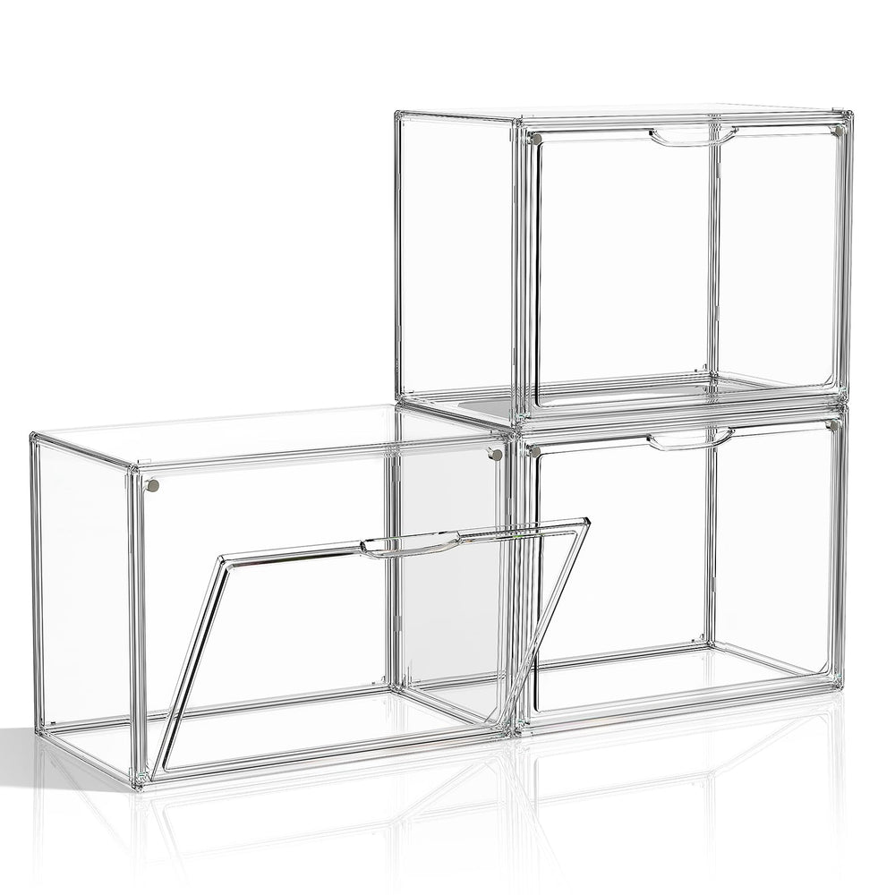 MSHOMELY coffret avant transparent montrant un sac protégé et esthétique