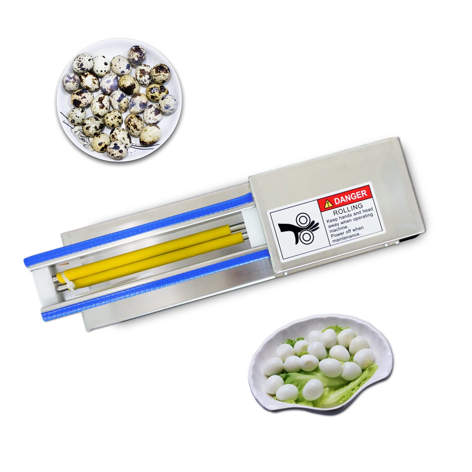MSSVIGING gros plan sur rouleaux montrant séparation coquille et membrane