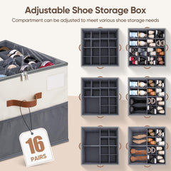 MSTONAL boîte ouverte avec chaussures pour accès facile