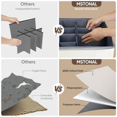 MSTONAL poignée et double-zip pour transport et protection