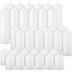 MTLEE face avant du pack montrant les 36 bougies, idéal pour achats en volume