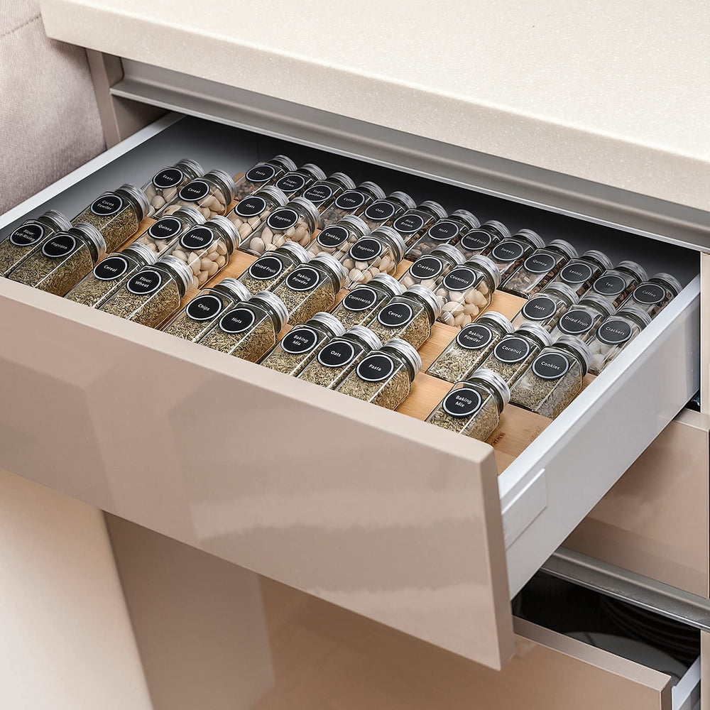 Mulush plateaux côte à côte capacité modulable pour nombreux bocaux