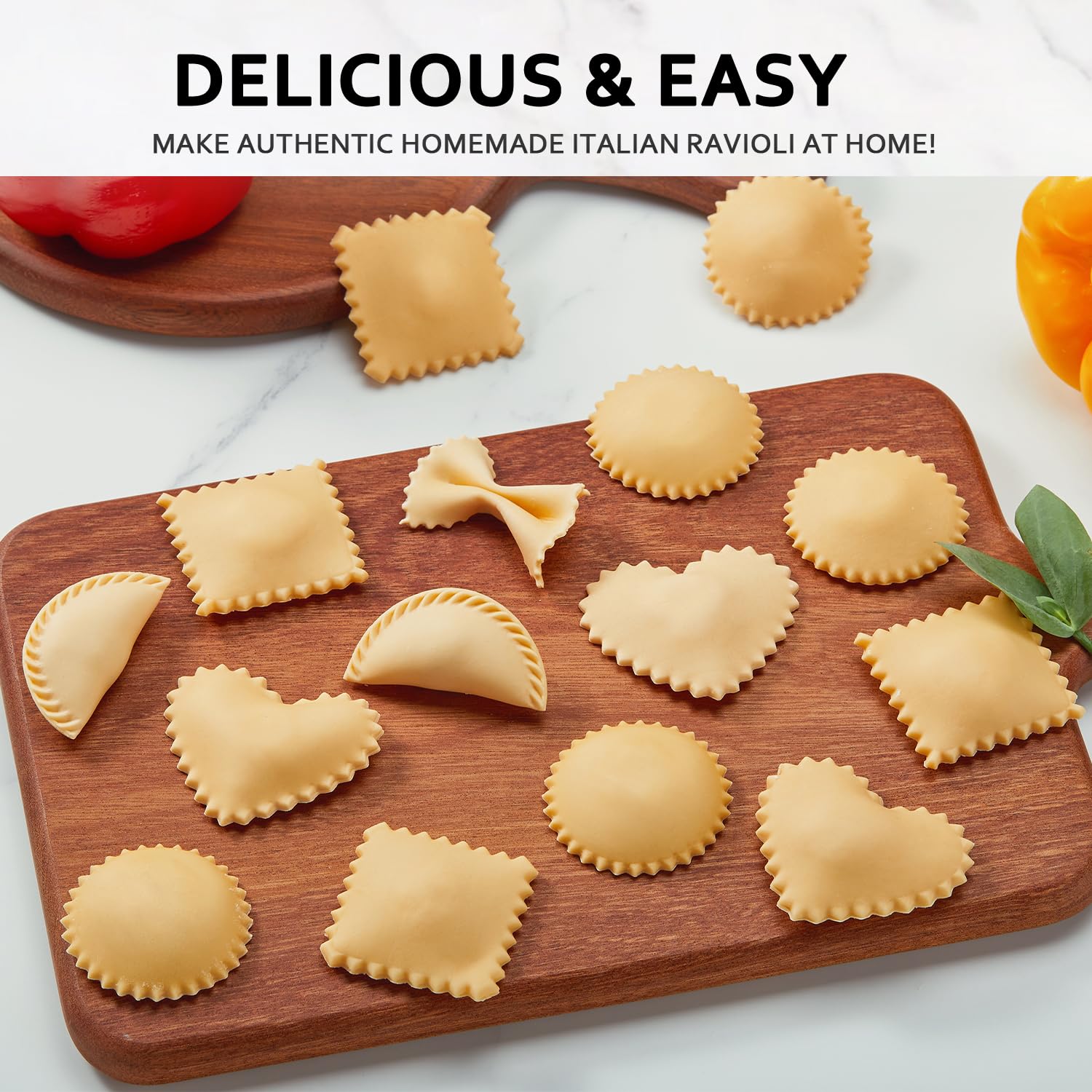 MUMSUNG presse empanada 2,6" scelle les bords pour cuisson sans pertes
