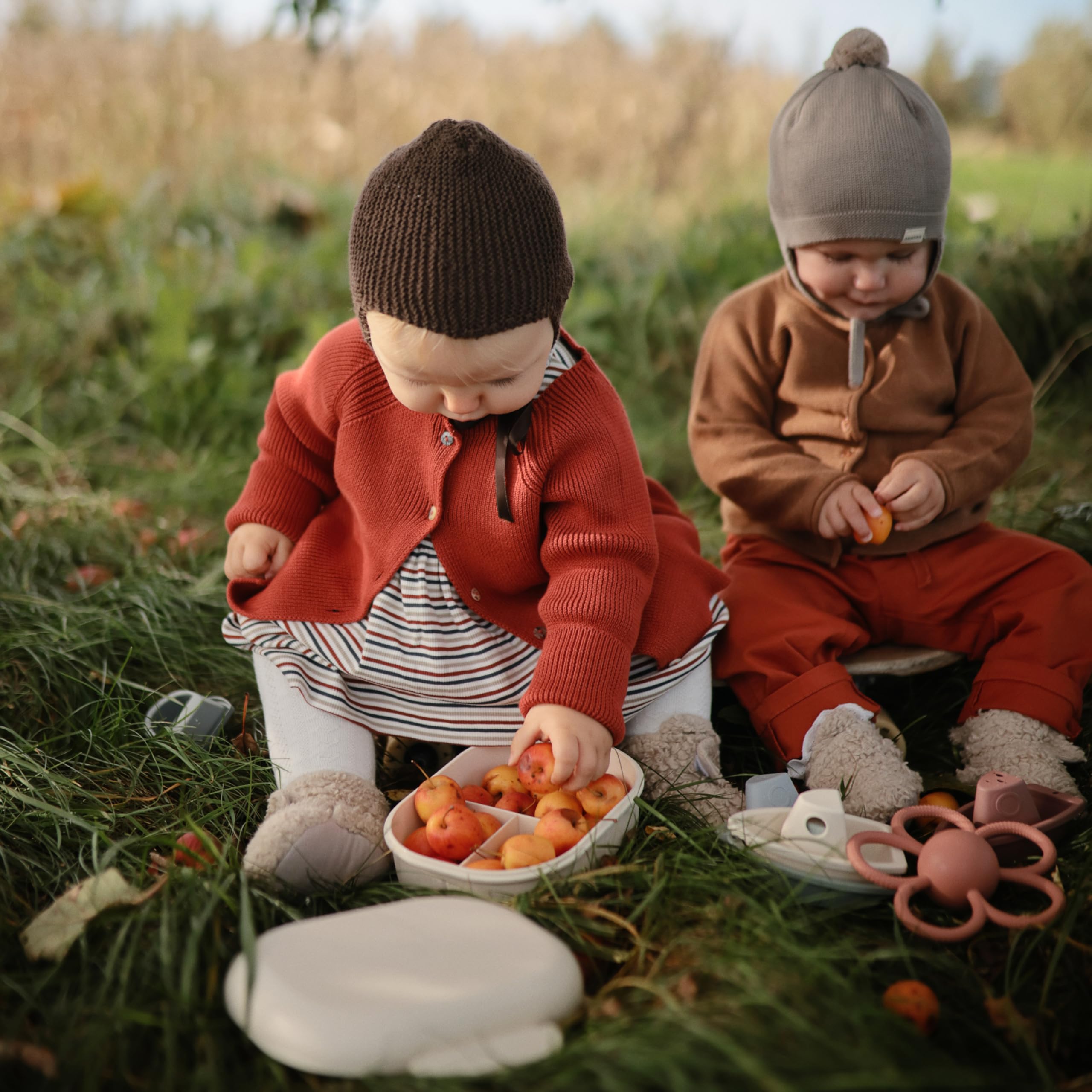 mushie boîte repas vue pour évaluer dimensions facile à transporter