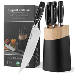 Musifan vue avant du coffret couteaux montrant l’ensemble soigné et pratique