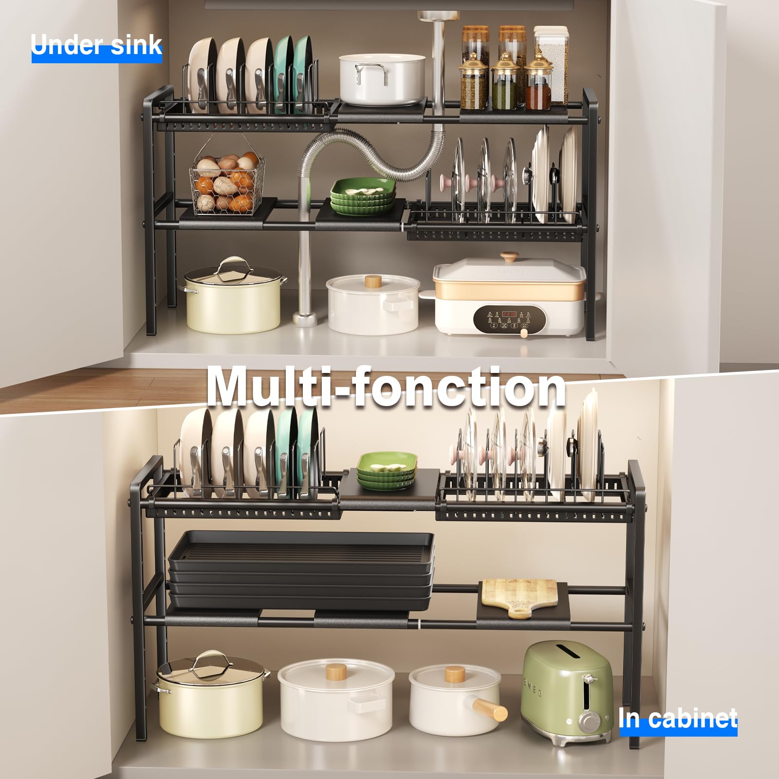 Mustorn kit de montage avec vis et manuel pour installation facile