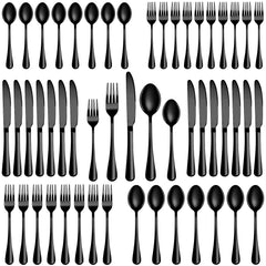 MUTNITT ensemble face noir élégant pour table moderne et durable