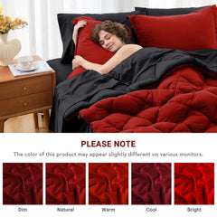 MUXHOMO drap-housse profond avec élastique 14", maintien sûr du matelas
