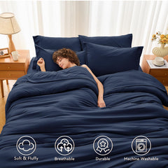 MUXHOMO gros plan microfibre brossée pour toucher doux et respirabilité