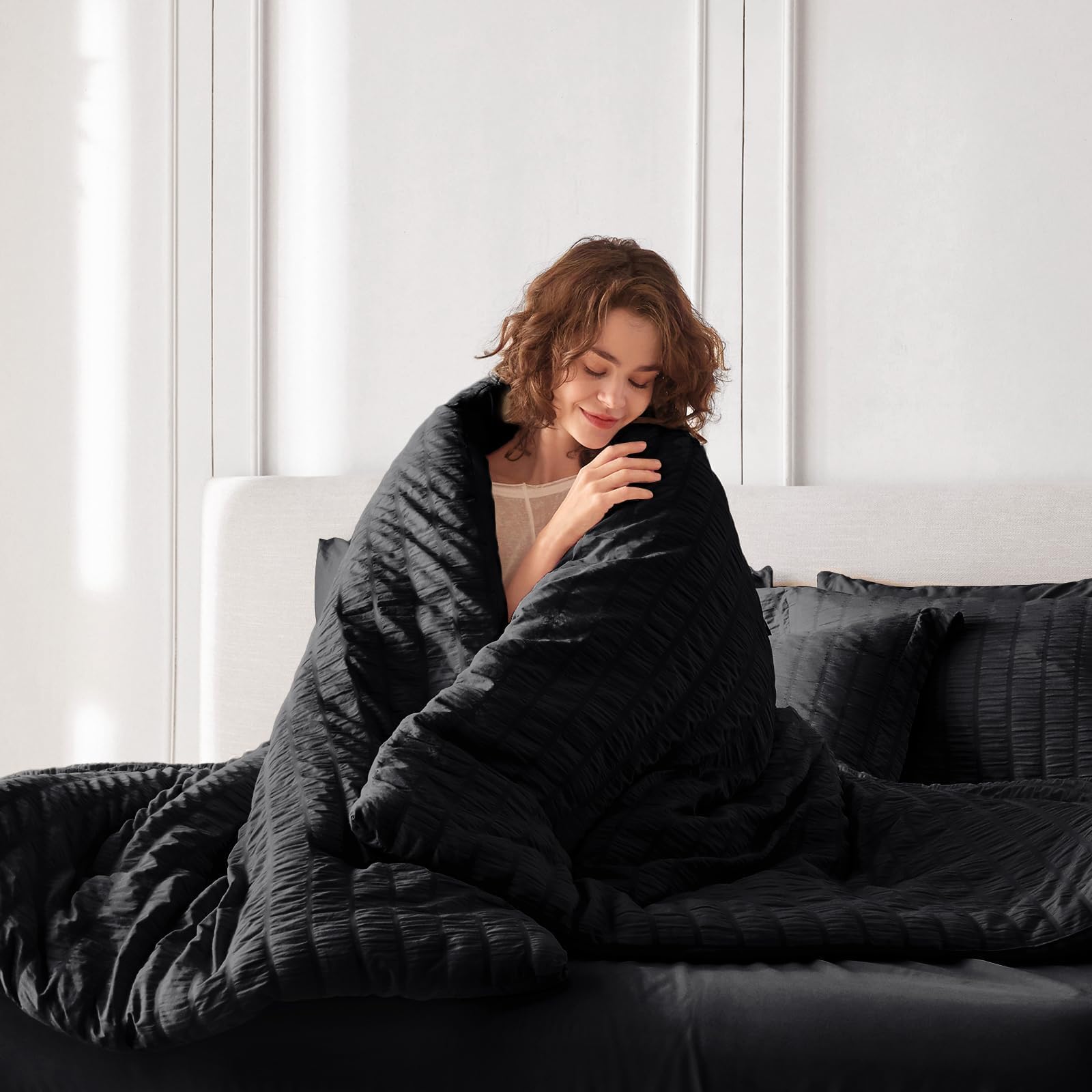 MUXHOMO ensemble mis en scène en chambre pour style et ambiance cosy