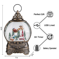 MXwcy gros plan sur la figurine du Père Noël volant avec détails nets et charme décoratif