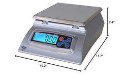 My Weigh KD-8000 en usage cuisine pesant farine pour précision et recettes