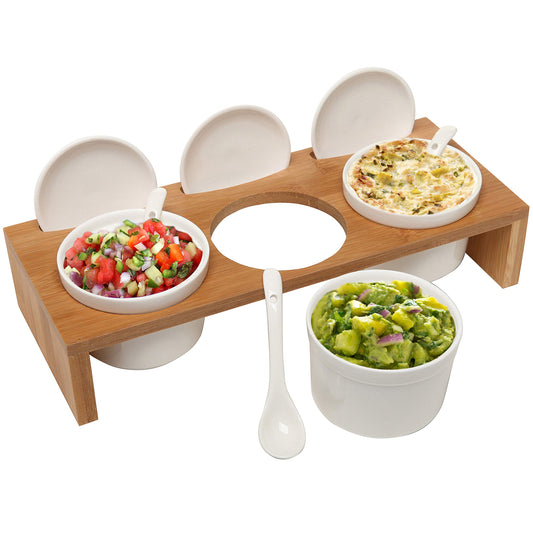 MyGift plateau bambou face pour présentation soignée