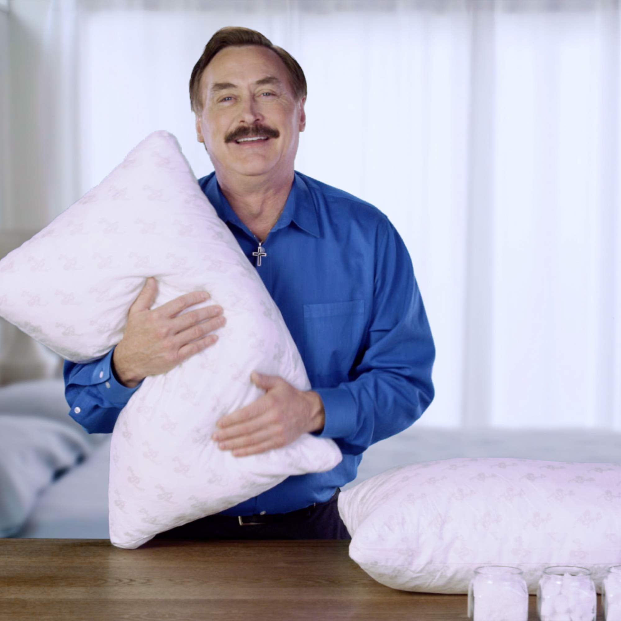 MyPillow étiquette d'entretien, instructions lavable en machine claires