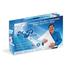 MyPillow oreiller face avant montrant soutien équilibré