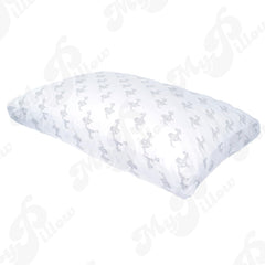 MyPillow détail du gousset 2 pouces illustrant une hauteur stable