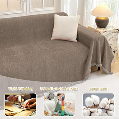 MYSKY HOME accoudoir avec pompons, finition décorative utile
