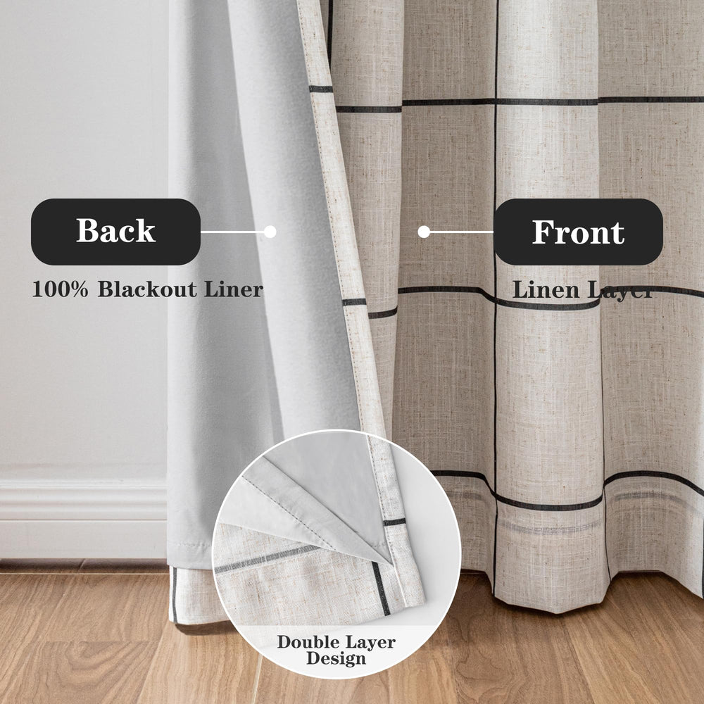 MYSKY HOME doublure thermique arrière bloquant lumière et isolant acoustique