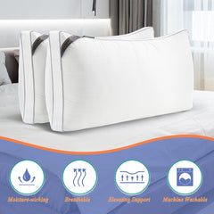 MZOIMZO gros plan housse microfibre douce illustrant confort et peau sensible