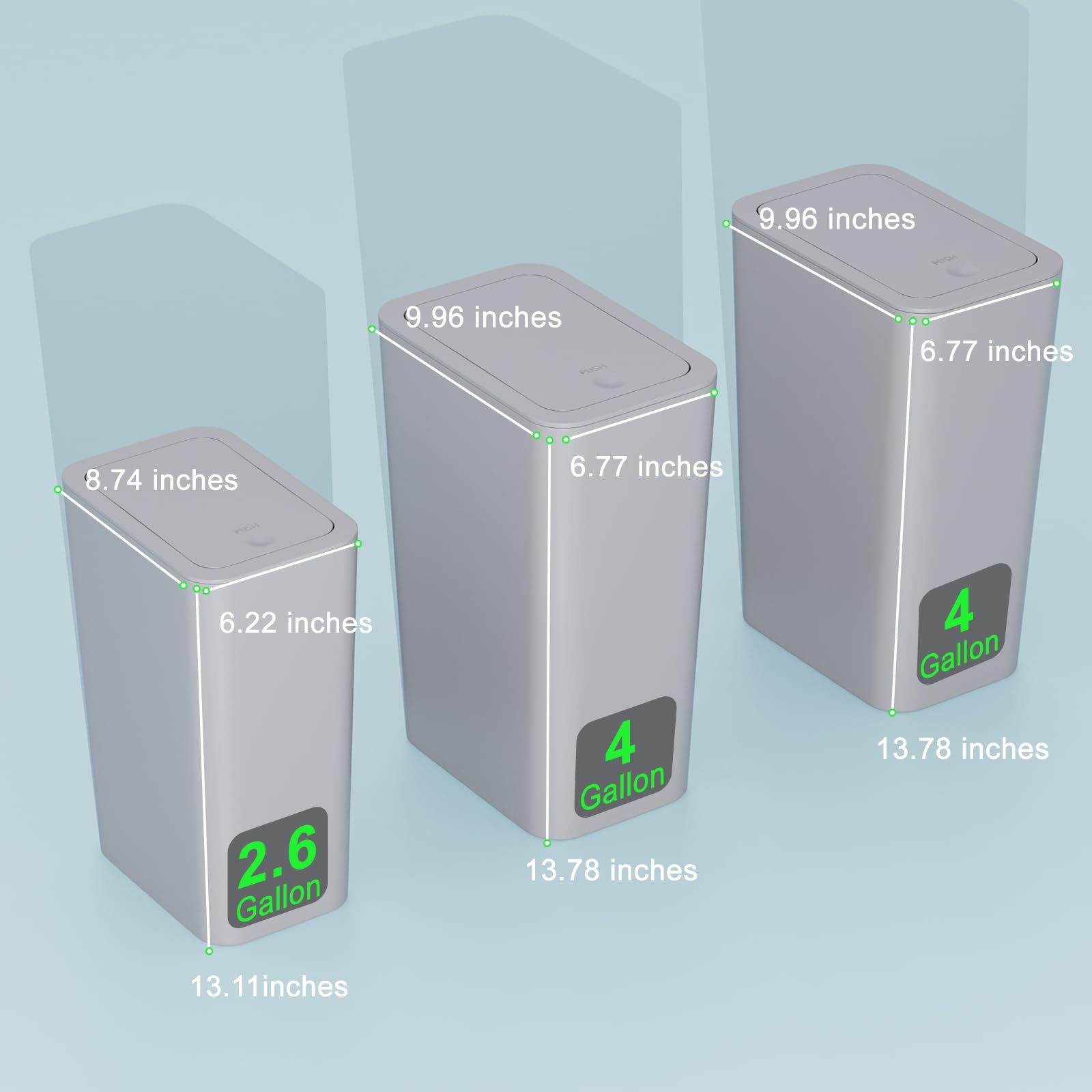 N. NETDOT couvercle ouvert montrant l'accès simple et l'intérieur propre