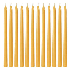Nafziger face du paquet de 12 bougies, présentation élégante et naturelle