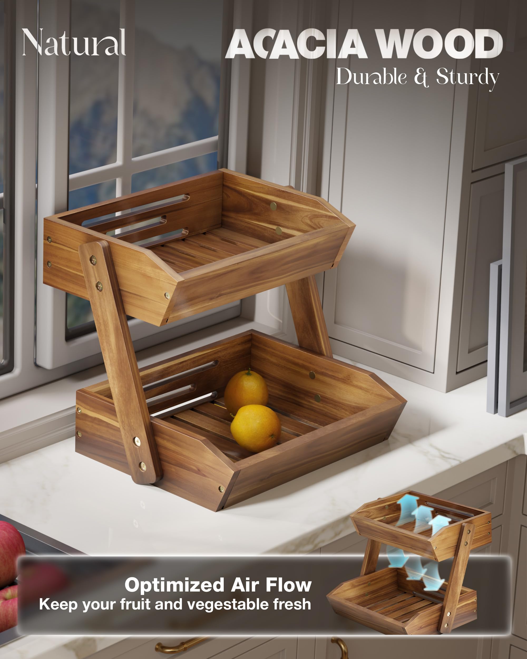 NAGAWOOD gros plan grain d'acacia durable et esthétique