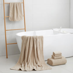 NALIVO drap de bain 40x80 étendu couvrant tout le corps