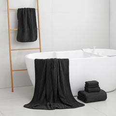 NALIVO serviette main et gant assortis pratiques pour séchage rapide