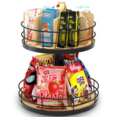 NANAGIFTREE vue avant du plateau snack montrant design élégant et gain de place