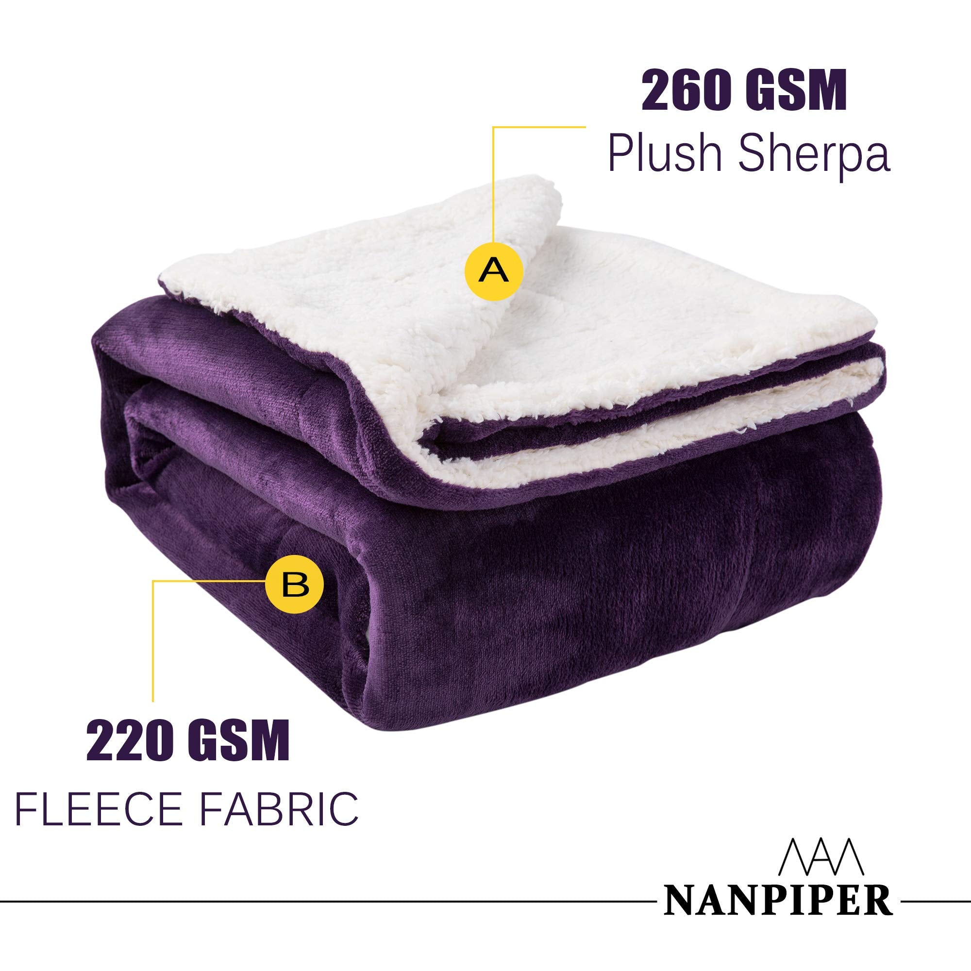 NANPiper bords tricotés, assure tenue durable et finition soignée