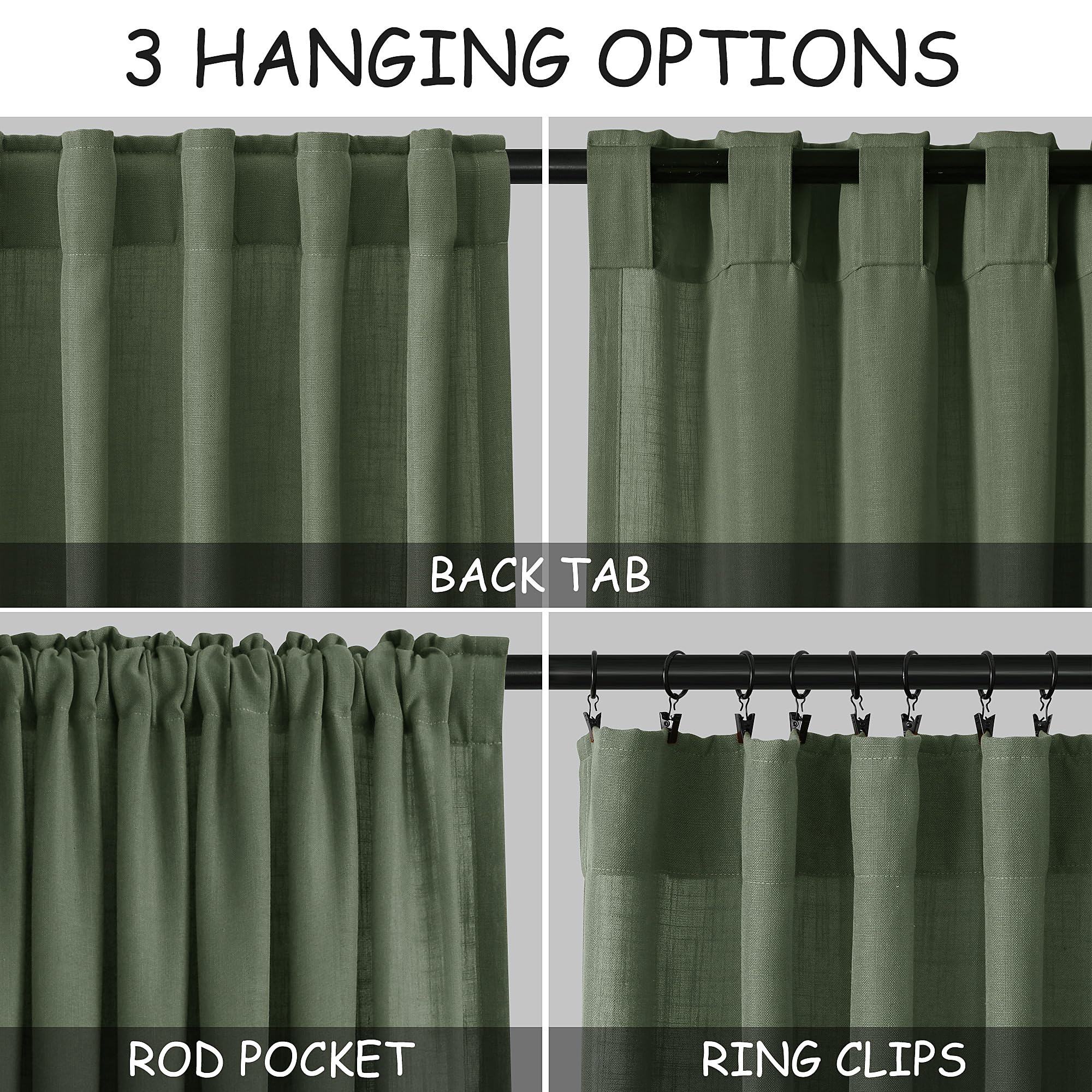 Nanspring détail poche tringle montre options de suspension et finition propre
