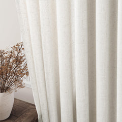 Nanspring gros plan sur texture lin offrant charme naturel