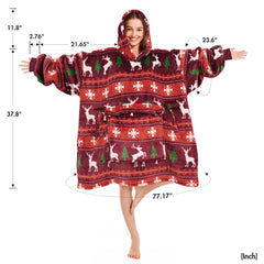 Narecte capuche oversize portée pour protection et cocooning
