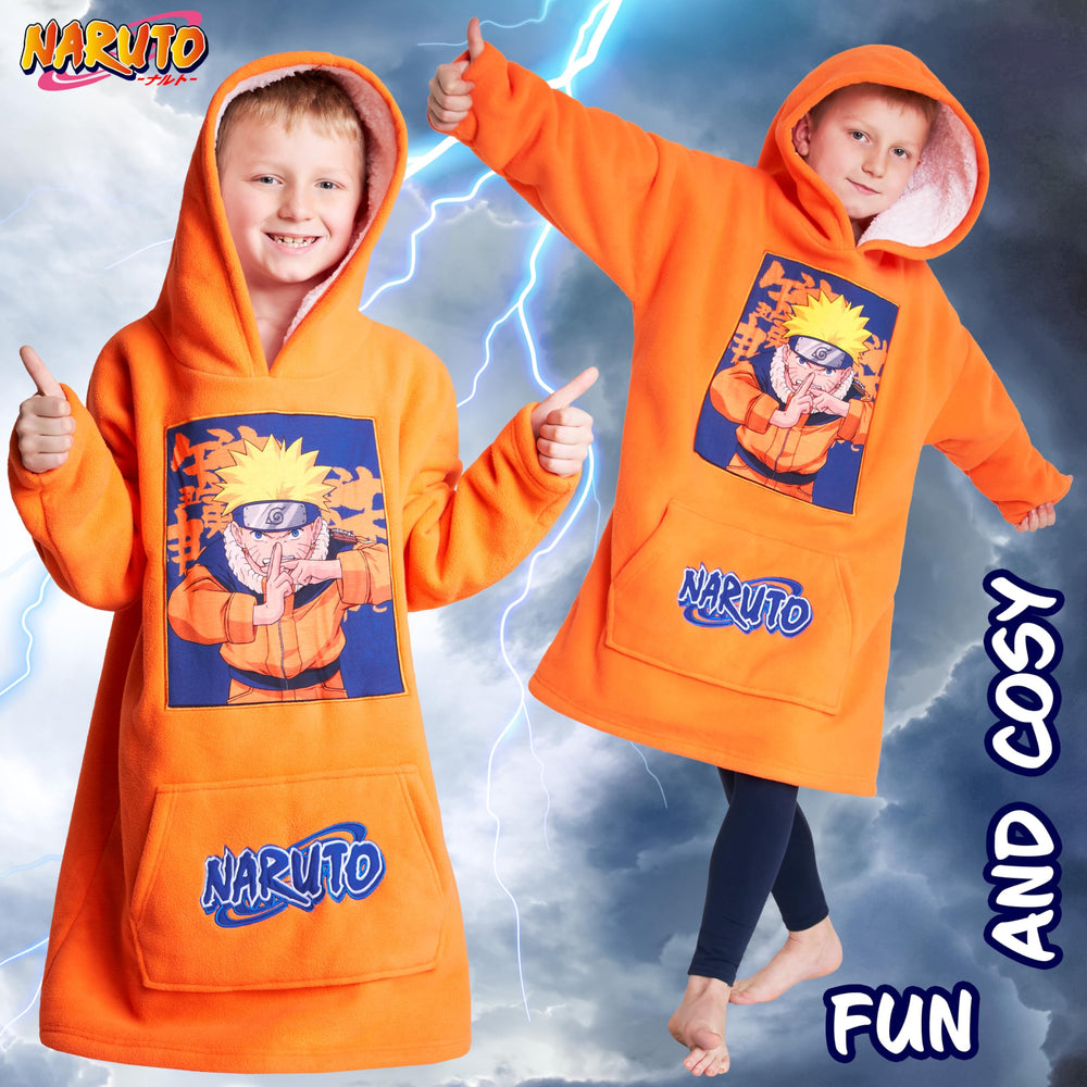 naruto comparaison taille sur enfant montrant longueur oversize
