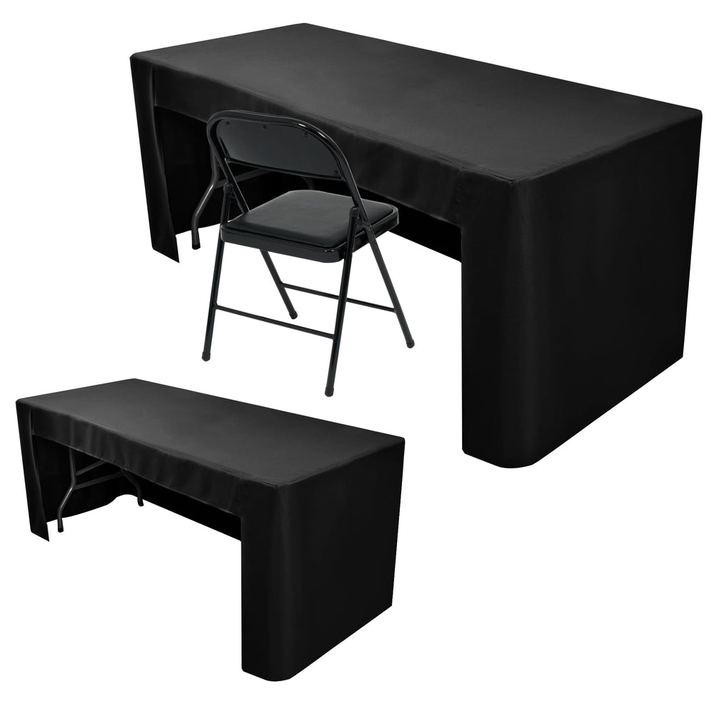 Nasitos housse devanture pour table 8 pieds, offre un rendu professionnel