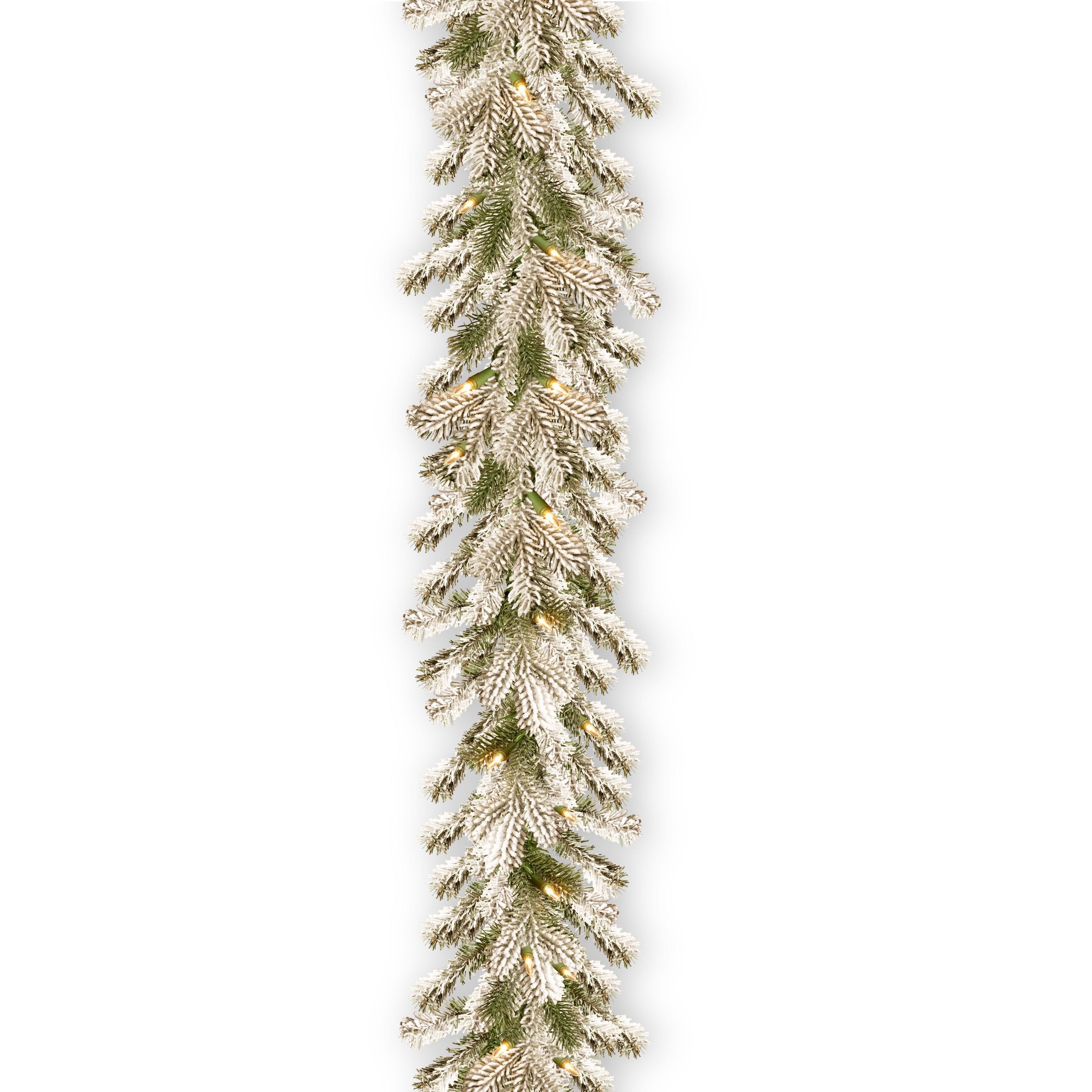 National Tree Company guirlande face avant pré-éclairée apporte ambiance festive