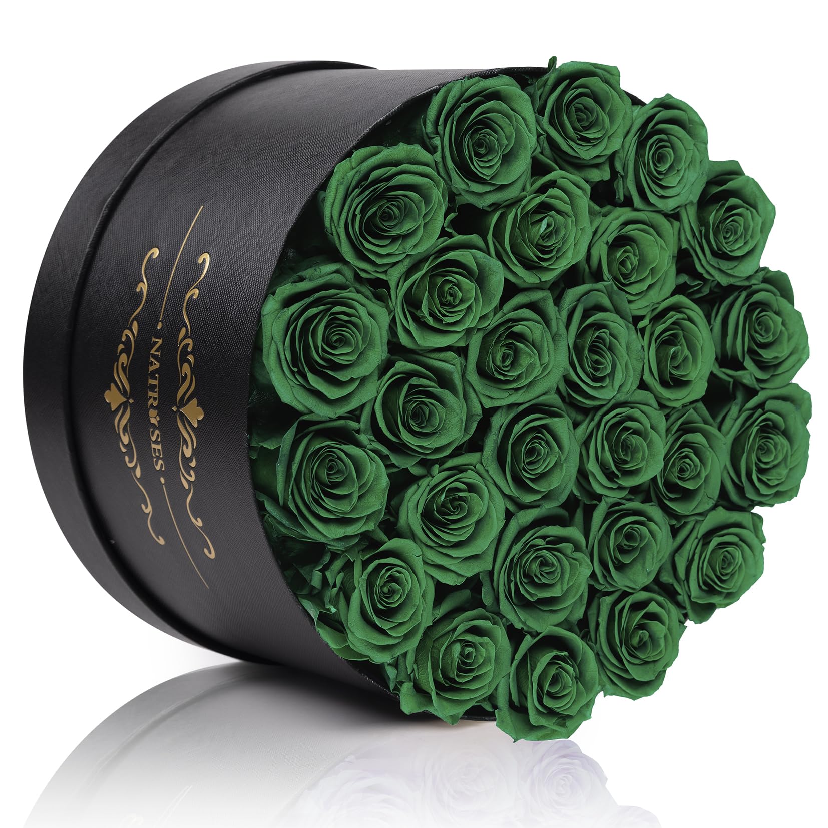 NATROSES coffret posé sur table offrant une décoration sophistiquée