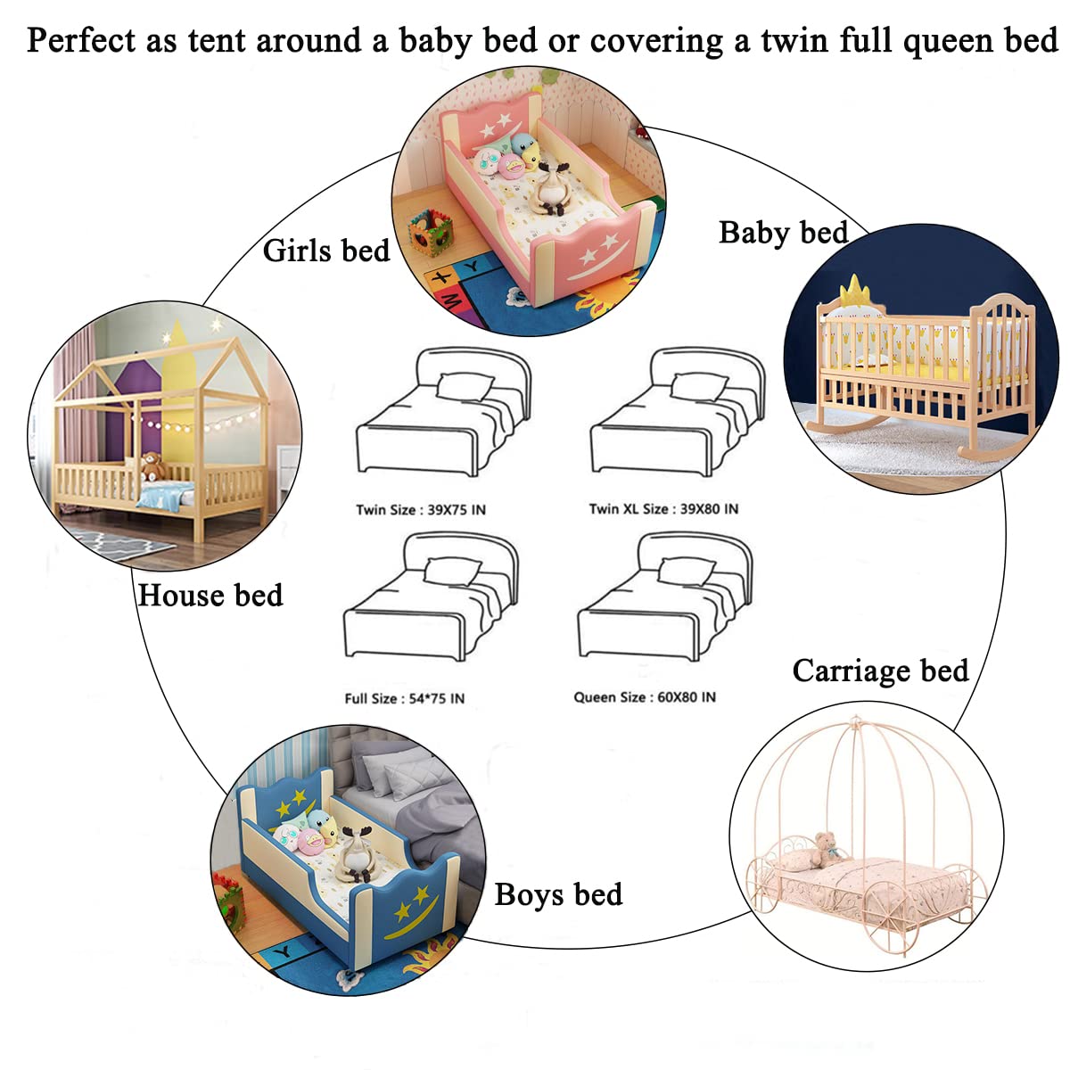 Nattey mise en scène chambre enfants illustrant style princesse