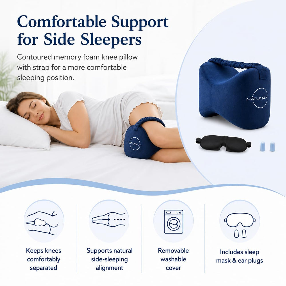 NATUMAX masque et bouchons inclus pour sommeil plus calme