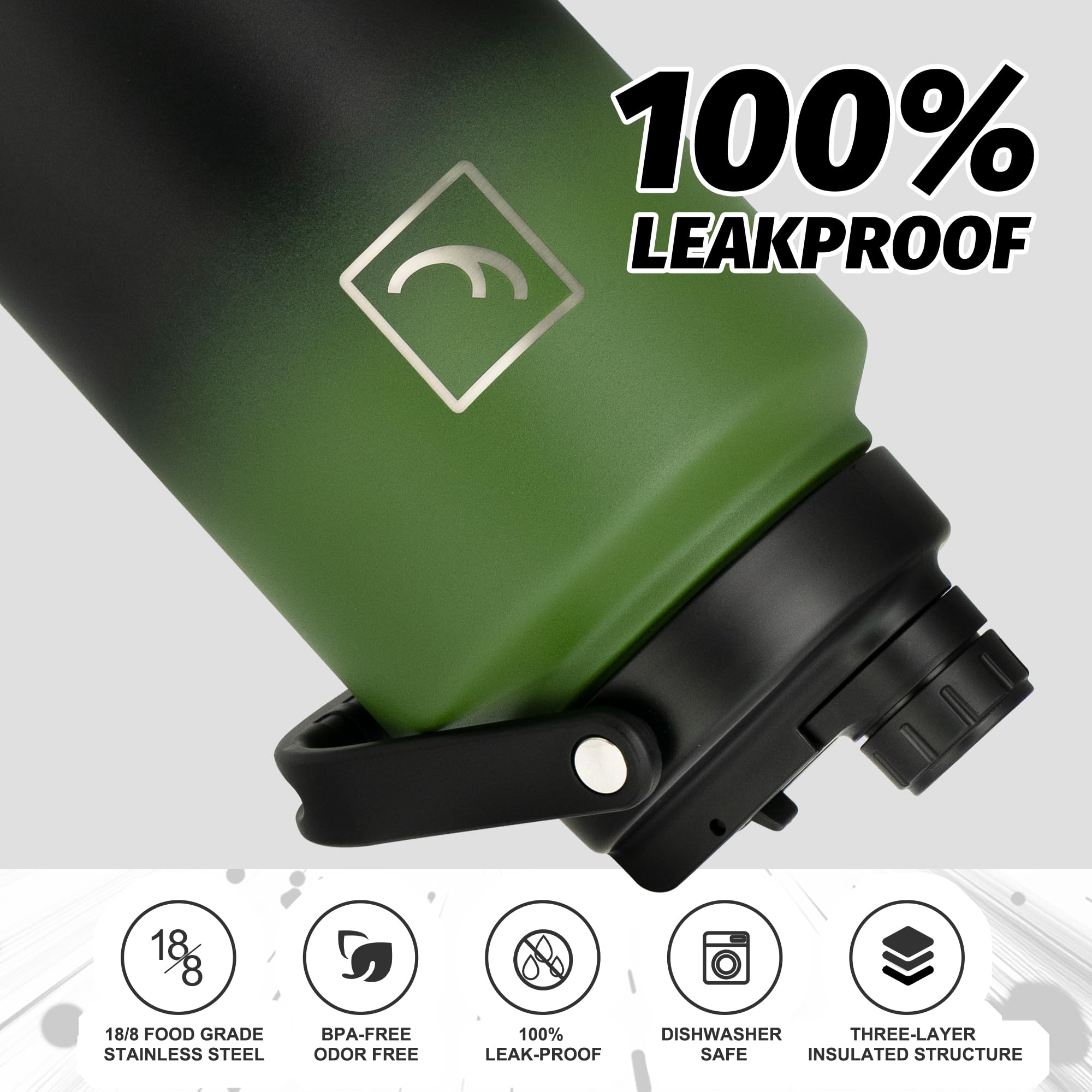 NATURE PIONEOR poignée paracorde et sangle réglable pour portage mains-libres